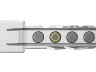 Цилиндр Evva MCS 142 мм 71x71 ключ-ключ